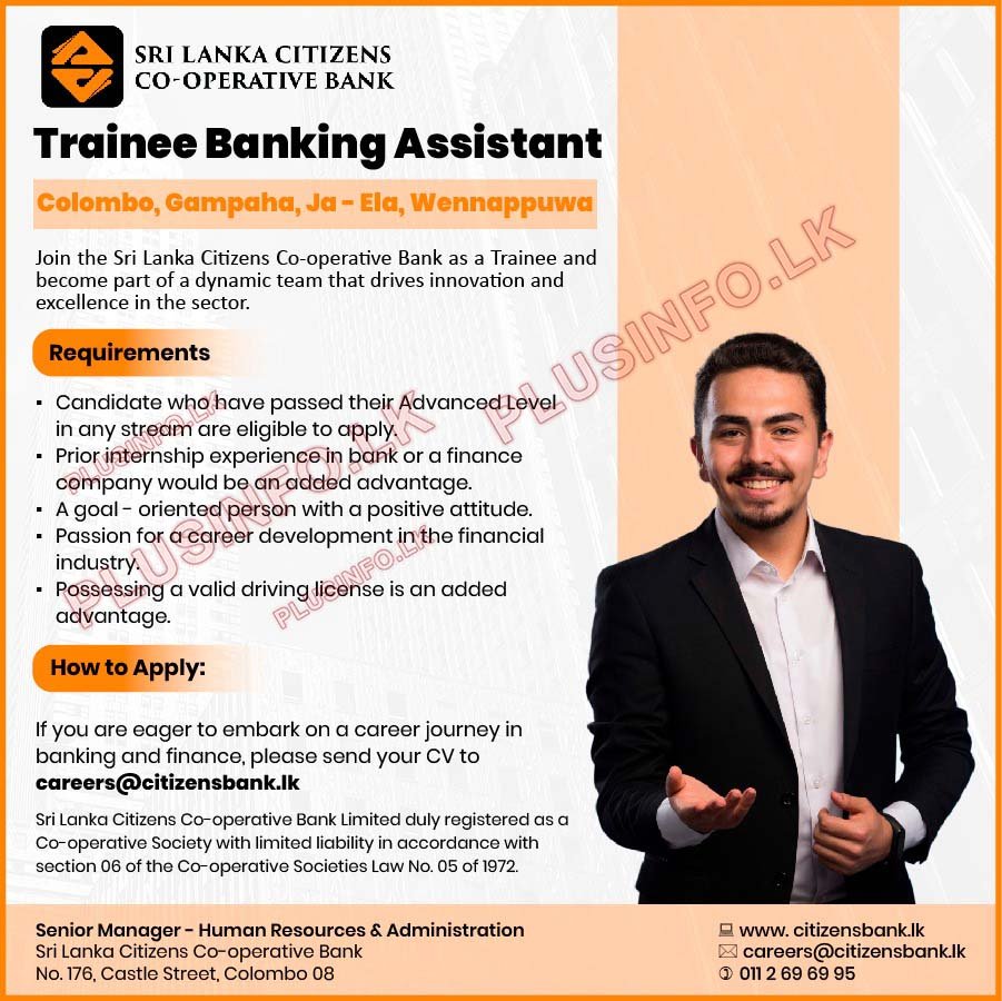 Trainee Banking Assistants